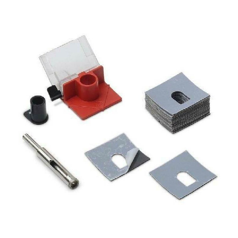 foto del prodotto fresa per gres in kit con diametro da mm.8 rubi