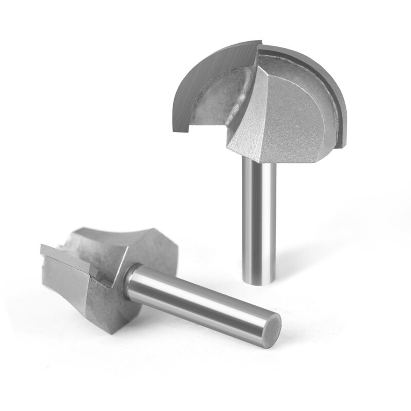 foto del prodotto fresa per la lavorazione del legno da 8 mm, fresa a fondo tondo, fresa per scanalature, fresa ad angolo pieghevole, materiale in carburo di