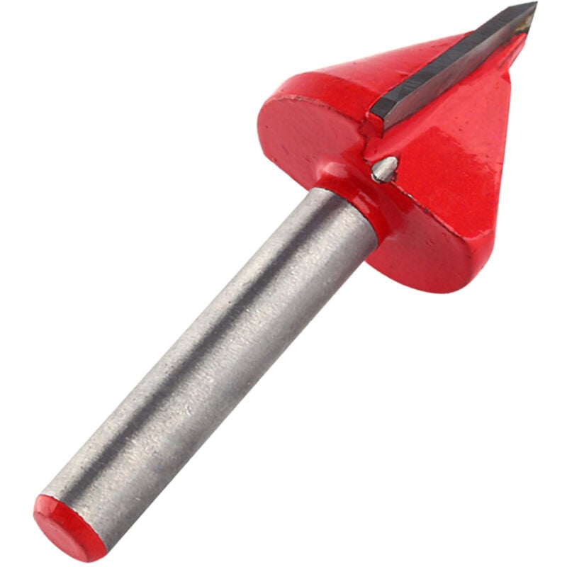 foto del prodotto fresa per lavorazione del legno, punte per scanalatura a v 60 120 per taglio da intaglio falegnami e hobbisti professionisti eosnow
