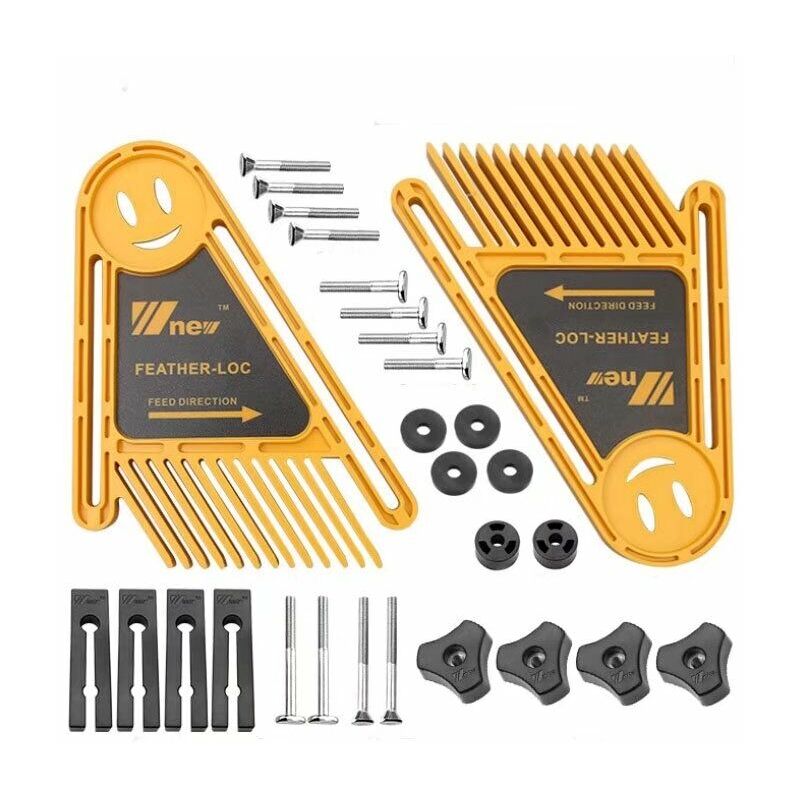 foto del prodotto fresa per legno multiuso double featherboards feather loc table per seghe circolari da tavolo router e tavoli recinzioni strumenti mitra gauge slot