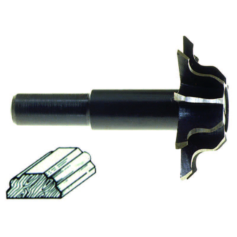 foto del prodotto fresa per profilo mezzo tondo esterno 45 mm.35 codolo mm.8, per il legno pg 361.00