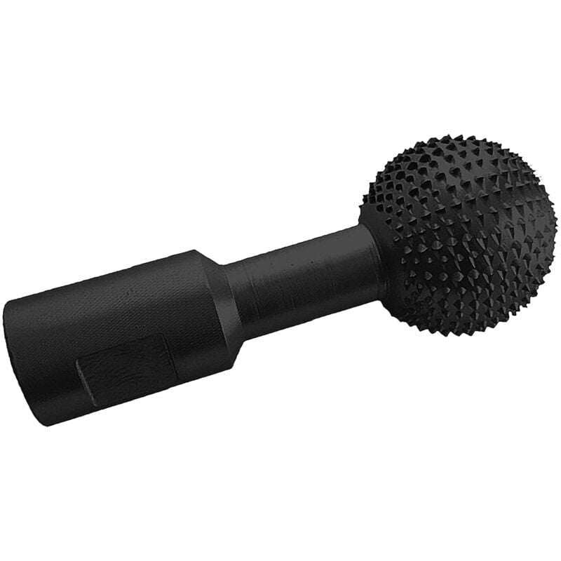 foto del prodotto fresa rotante a testa sferica in carburo per lavorazione del legno, diametro 40 mm, frese rotative per legno, frese a testa sferica, sgorbia a sfera