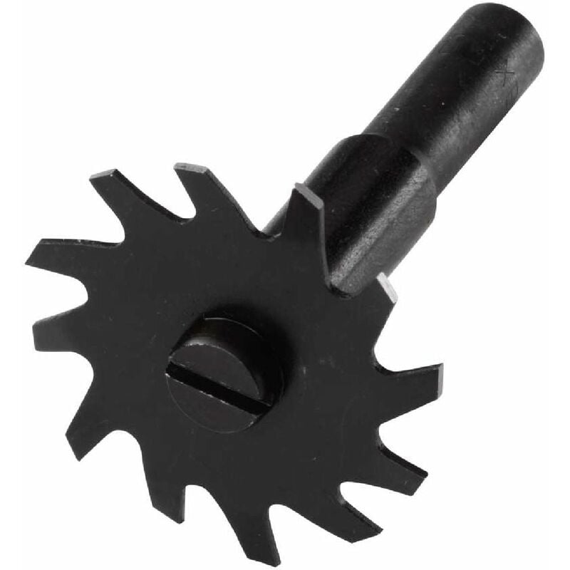 foto del prodotto fresa sagomata per intagli su ogni tipo di legno con gambo di 8 mm 30 x 1.5 mm