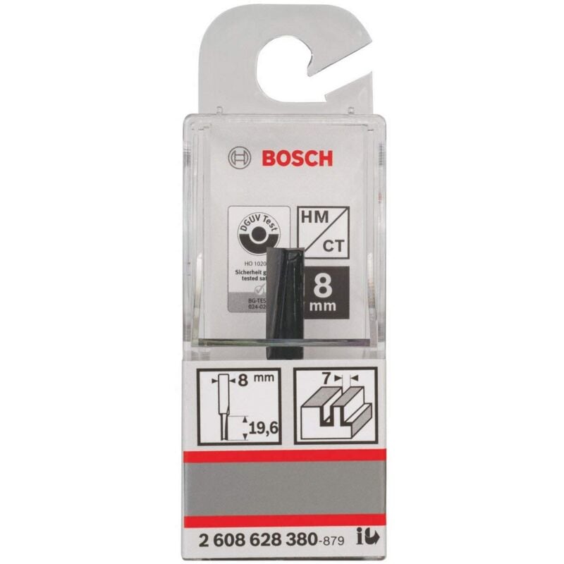 foto del prodotto fresa standard ranurar 2 filos 8x7x20mm