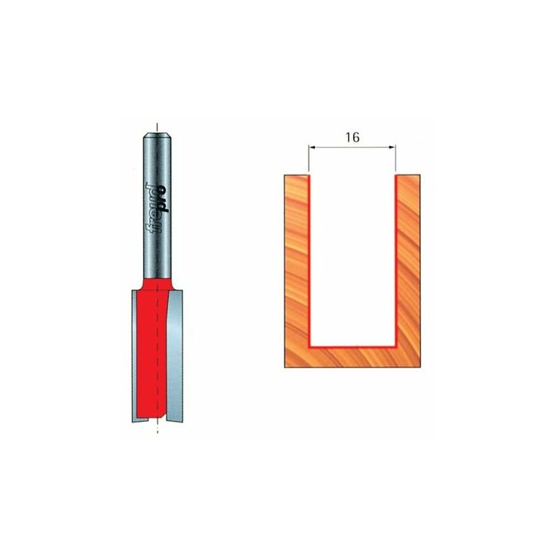 foto del prodotto fresa widia taglienti diritti 04 14906 d 16x19,0x51,0 mm