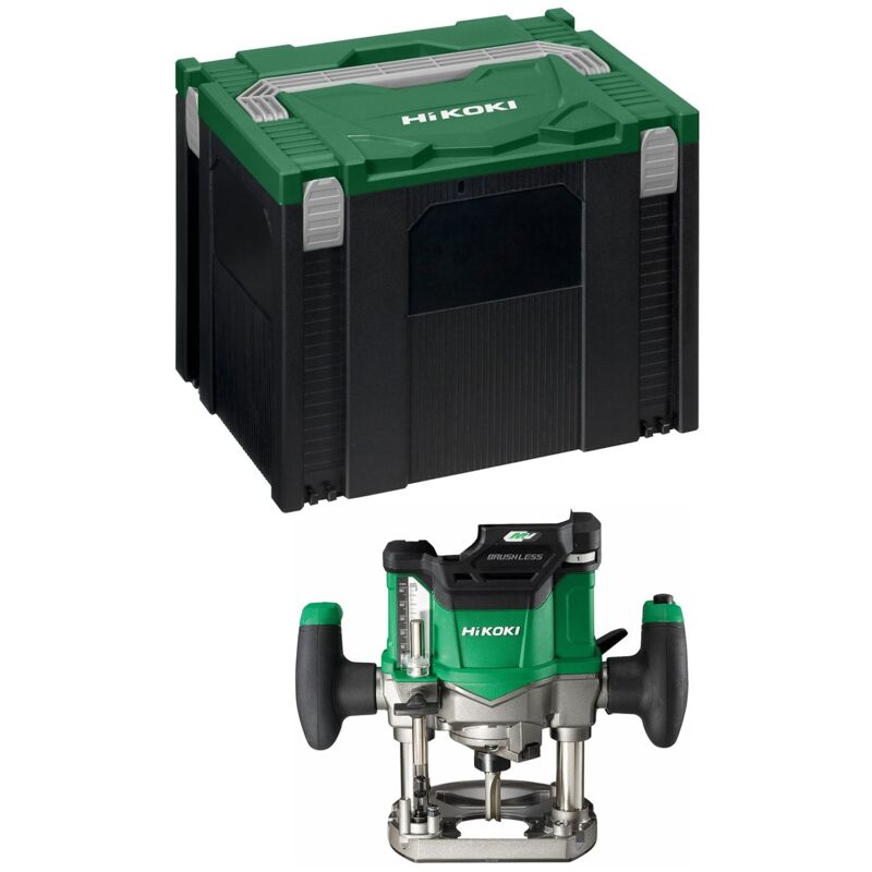 foto del prodotto fresatrice hikoki m3612daw2z solo corpo valigetta hsciv 
