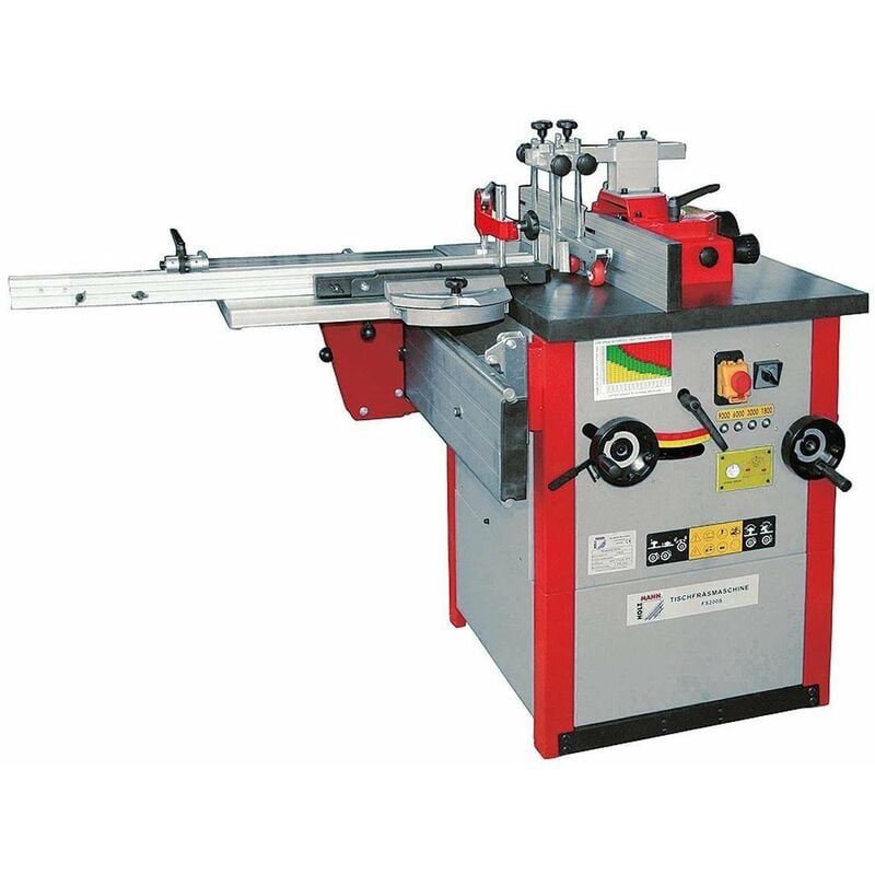 foto del prodotto fresatrice toupie per legno holzmann fs200s 230v
