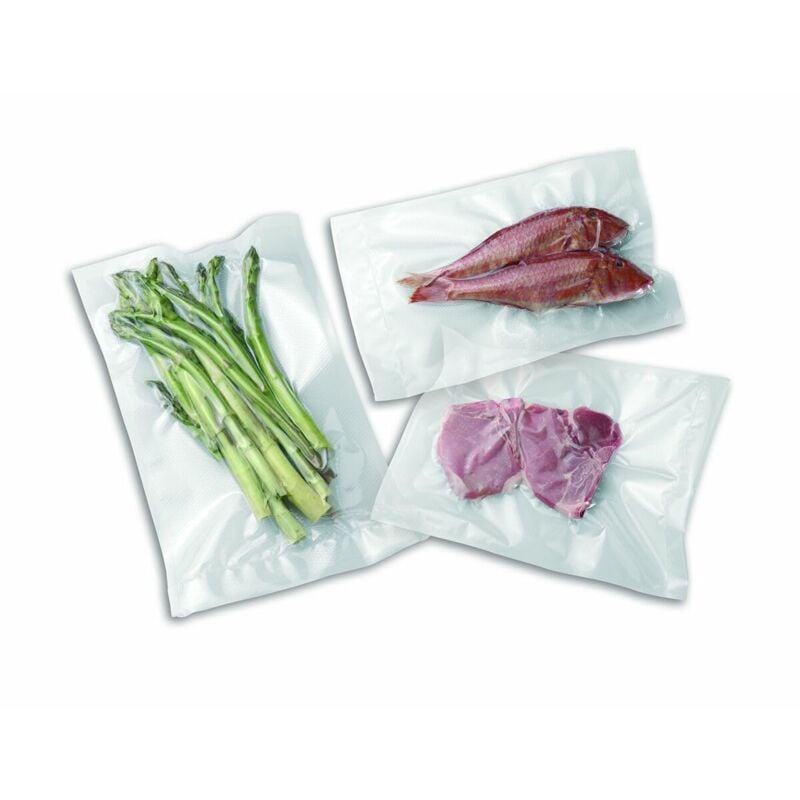 foto del prodotto frescopi vt3513 4 rotoli per sottovuoto per alimenti 20x600 cm, pa pe, trasparente laica
