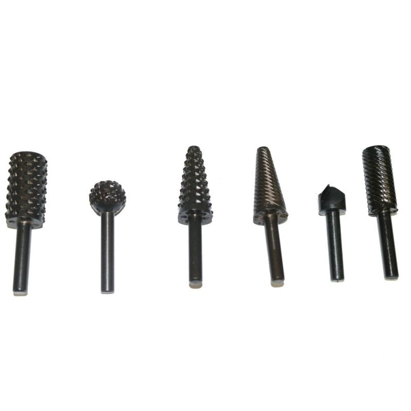 foto del prodotto frese e raspe rotative serie da 6 pz pg professional