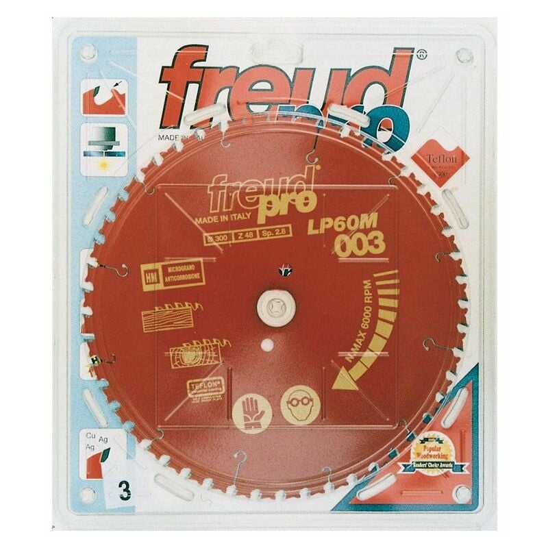 foto del prodotto freud disco per legno widia 250 mm x troncatrice e sega circolare