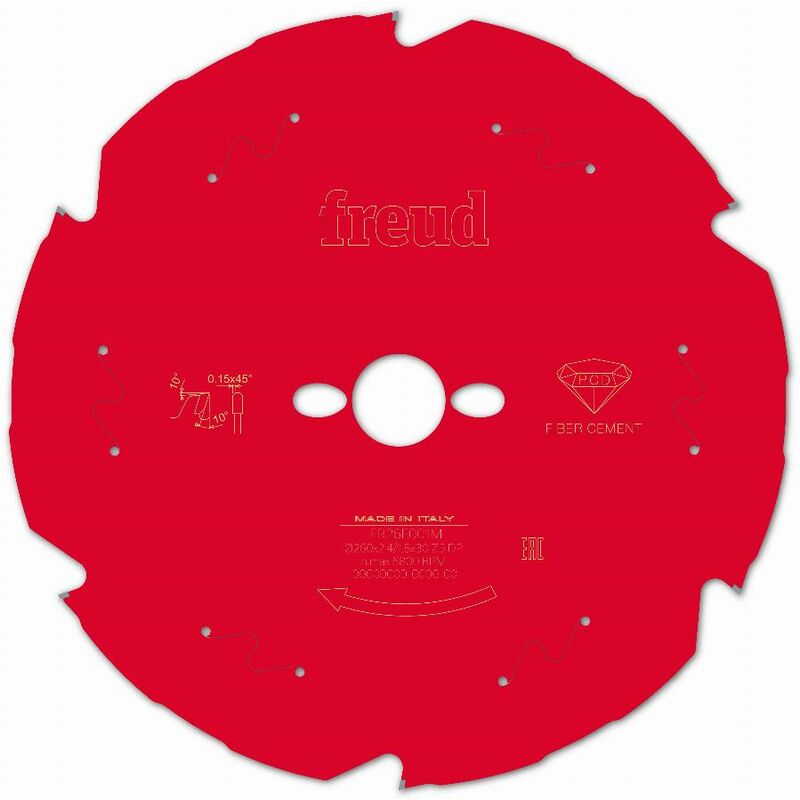 foto del prodotto freud lama diamantata per sega circolare portatile 260 2,4 1,8 al30 z6 td 10 f03fs09849 fr26f001m