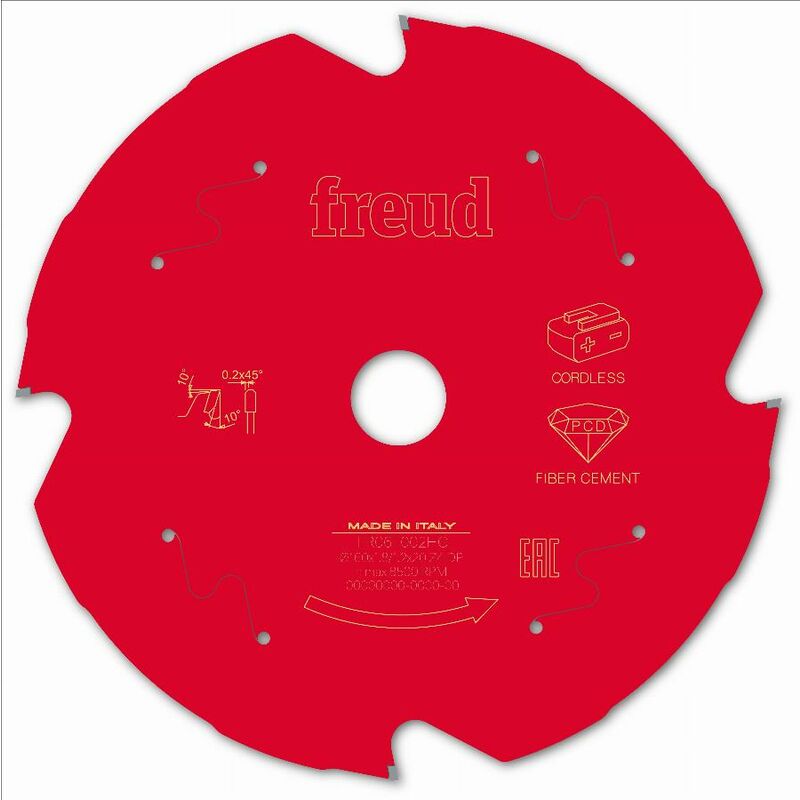 foto del prodotto freud lama diamantata per sega circolare portatile a batteria 160 1,8 1,2 al20 z4 td 10 f03fs10095 fr06f002hc