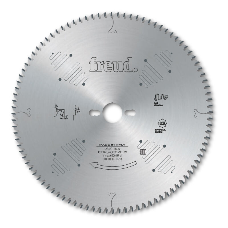 foto del prodotto freud lama per pannelli in legno composito 300 3,2 2,2 al30 z96 ba f03fs07571 lg2c 1500
