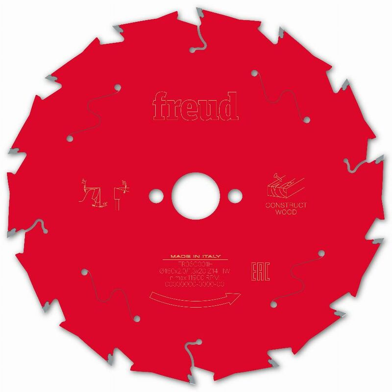 foto del prodotto freud - lama per sega circolare portatile 160 2/1,3 al20 z14 ba 18 - f03fs09788 -fr06c001h