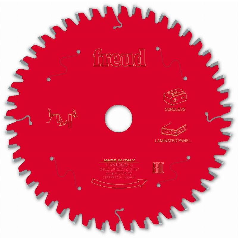 foto del prodotto freud lama per sega circolare portatile a batteria 165 1,8 1,2 al20 z48 ba 5 f03fs10076 fr07l002hc