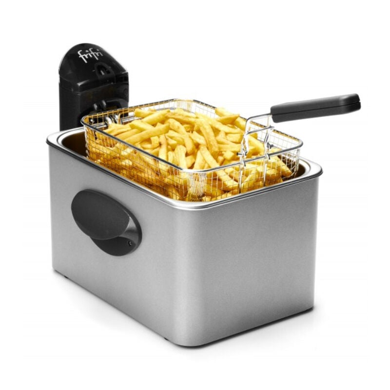 foto del prodotto frifri friggitrice 4,5l 3200w in acciaio inox 1948 duo fil