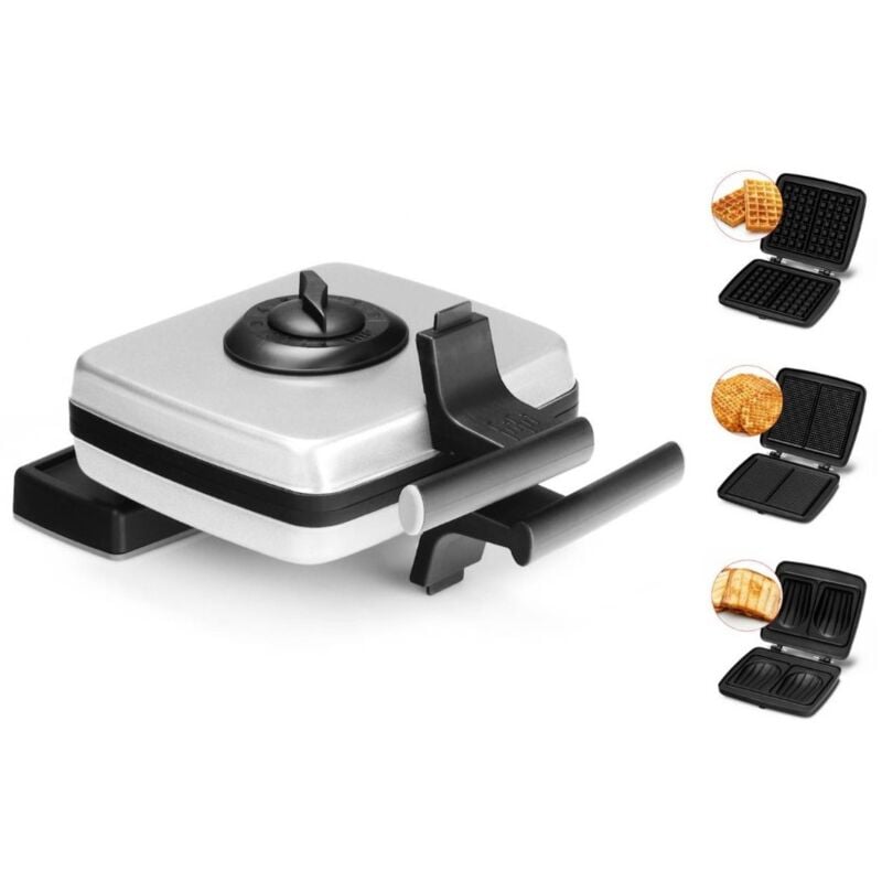 foto del prodotto frifri waffle croque 1200w nero e grigio fri022814512grp