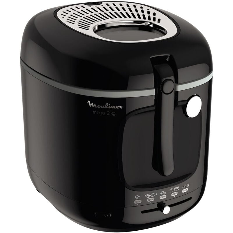 foto del prodotto friggitrice 3.3l 1800w anti odore nera am480870 moulinex