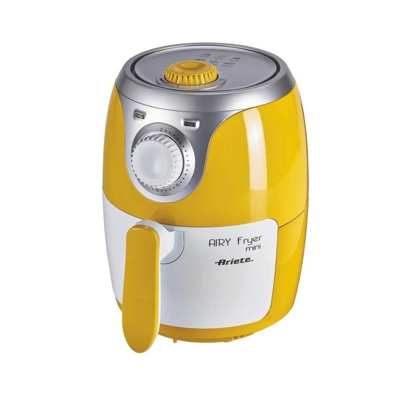 foto del prodotto friggitrice ad aria ariete airy fry mini4615 giallo 1000 watt