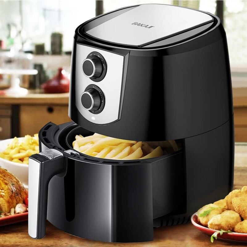 foto del prodotto friggitrice ad aria calda senza olio airfryer 4,4 lt frigge cuoce arrosto 1400w