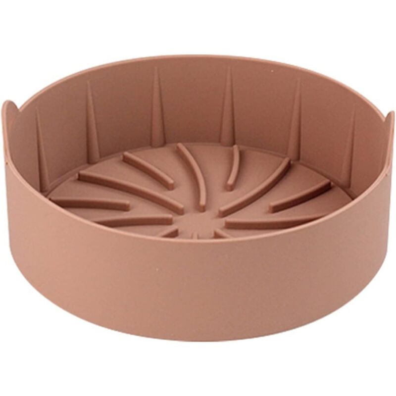 foto del prodotto friggitrice ad aria in silicone, friggitrice ad aria multifunzione, forno, accessori da cucina, cestino per pizza, teglia da forno, caff sollbry