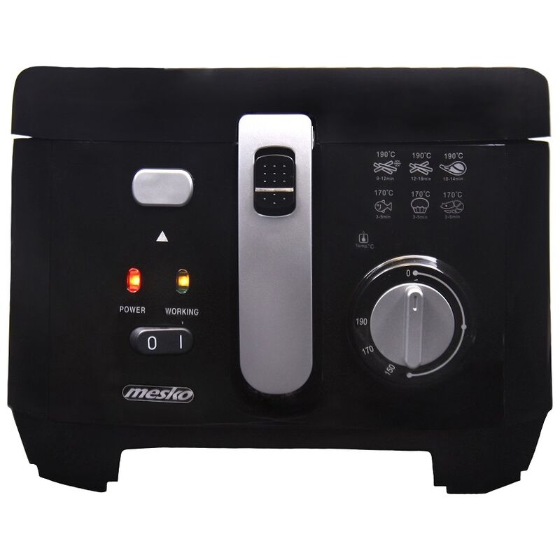 foto del prodotto friggitrice capacit di 2,5 litri e una potenza di 1800w mesko ms4908