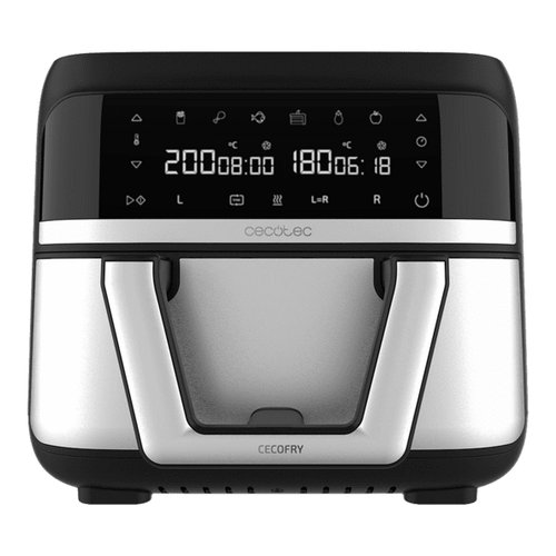 foto del prodotto friggitrice cecotec a01 eu01 100149 cecofry dual 9000 perfectcook blac
