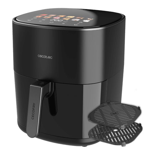 foto del prodotto friggitrice cecotec a01 eu01 100500 cecofry grill duoheat 6500 black