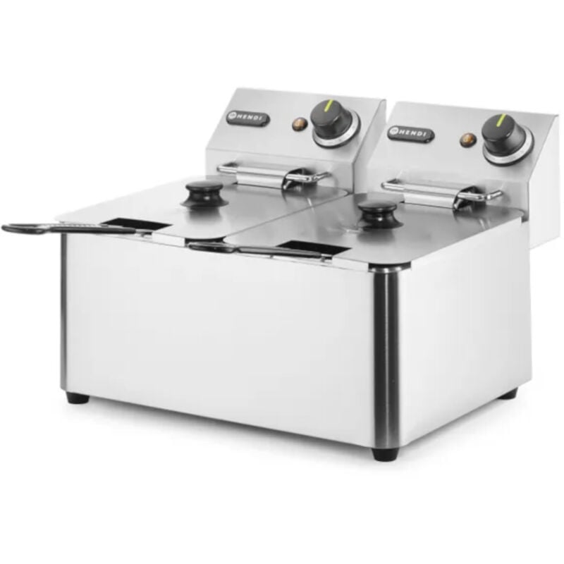 foto del prodotto friggitrice commerciale kitchen line 6kw 230v 2 x 4l hendi 205846