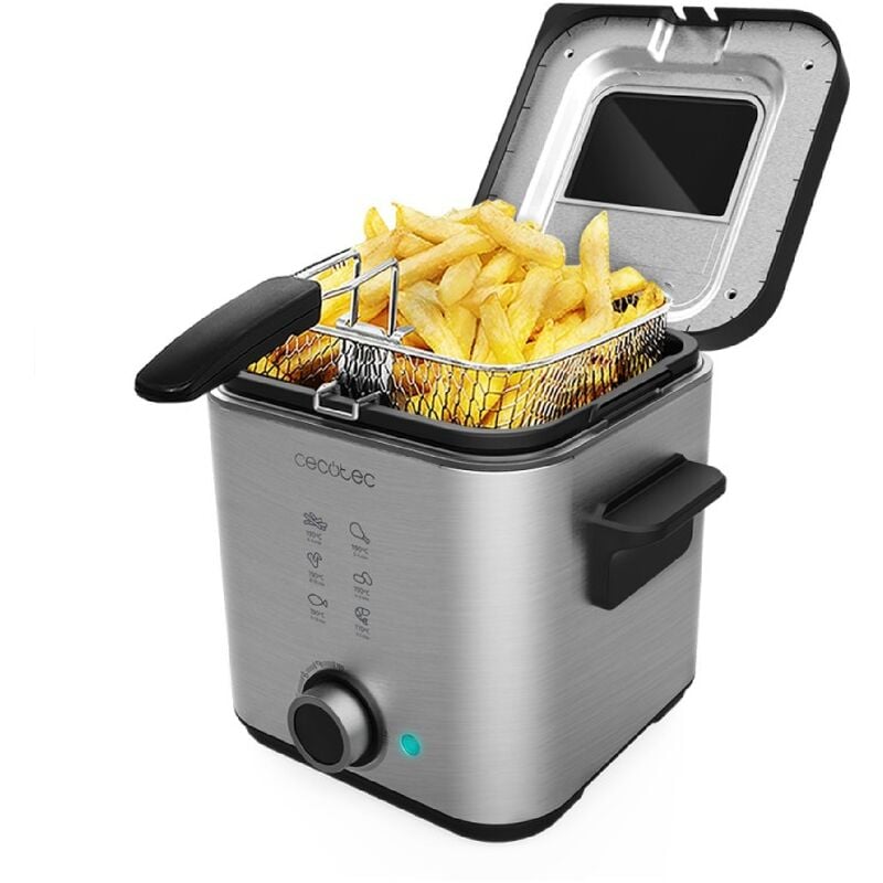 foto del prodotto friggitrice d'olio cleanfry advance 1500 cecotec