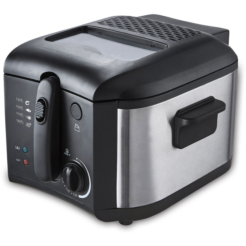 foto del prodotto friggitrice in acciaio inox 1300w 2,0 litri k ken