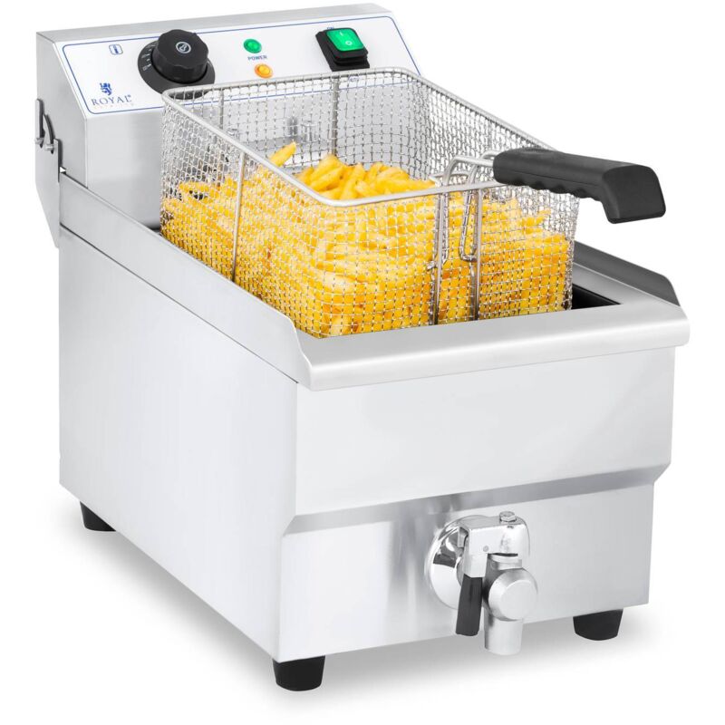 foto del prodotto friggitrice professionale per ristorazione con rubinetto 230v 10l