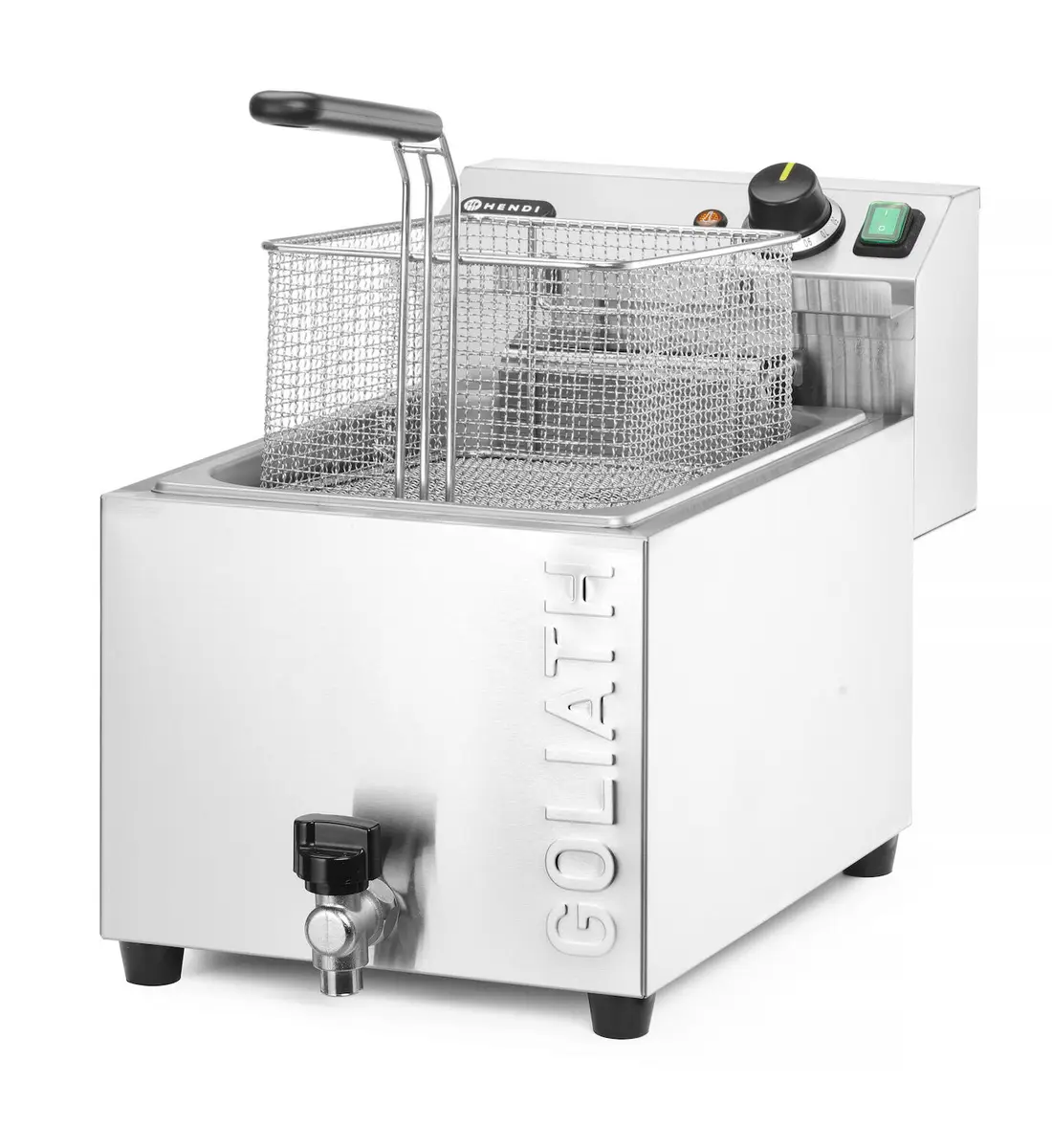 foto del prodotto friggitrice profonda xl con rubinetto di scarico hendi goliath, hendi, 10l