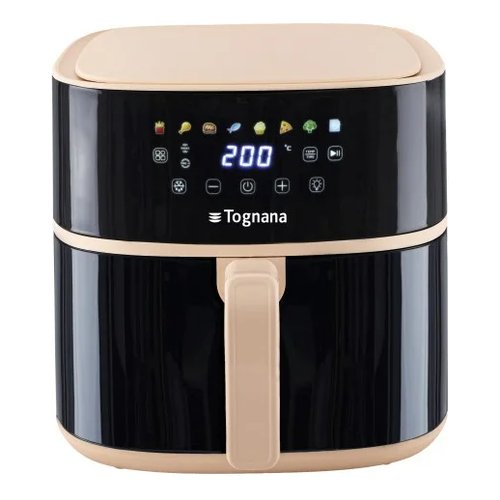 immagine 0 del prodotto friggitrice tognana d2dfa05irch iridea air fryer champagne