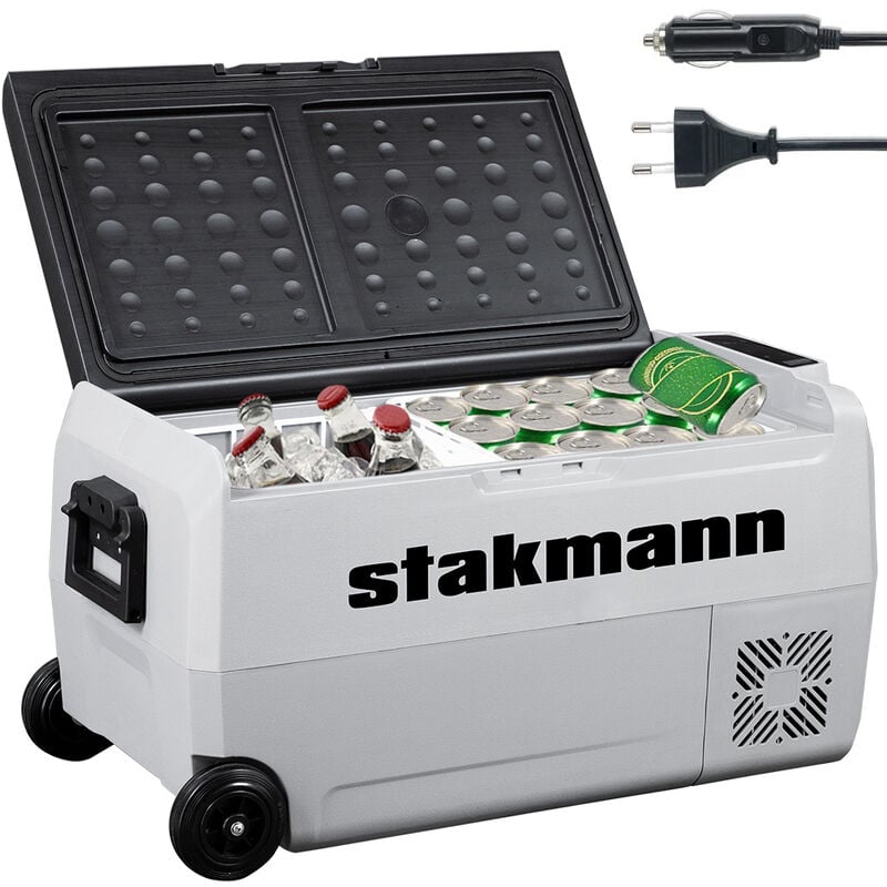 foto del prodotto frigo congelatore con compressore portatile 36 lt ac dc 12v 24v frigorifero 220v