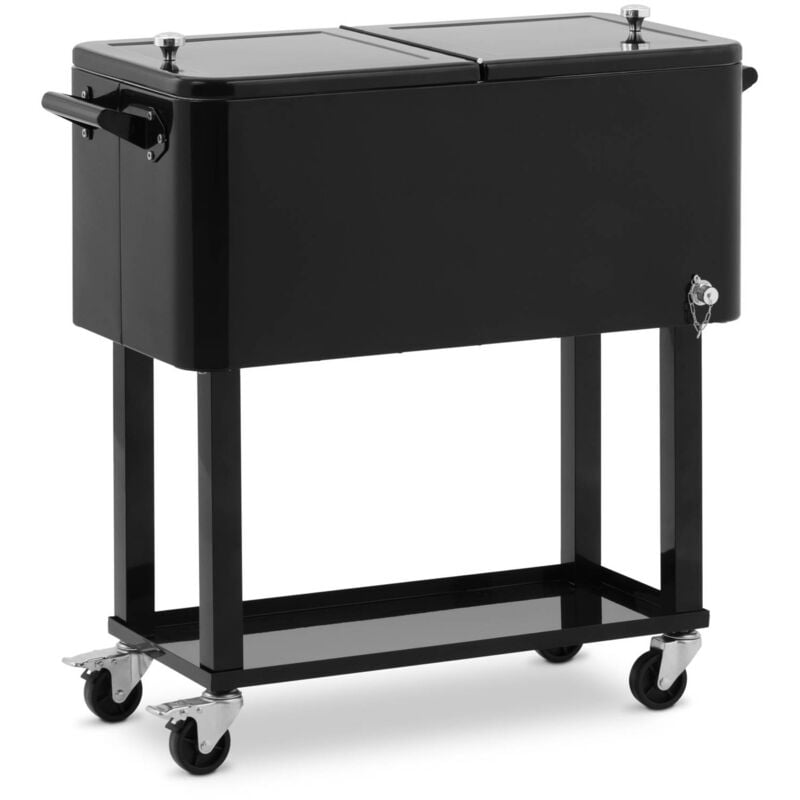 foto del prodotto frigo portatile con ruote 76 l apribottiglie frigo portatile con ruote box