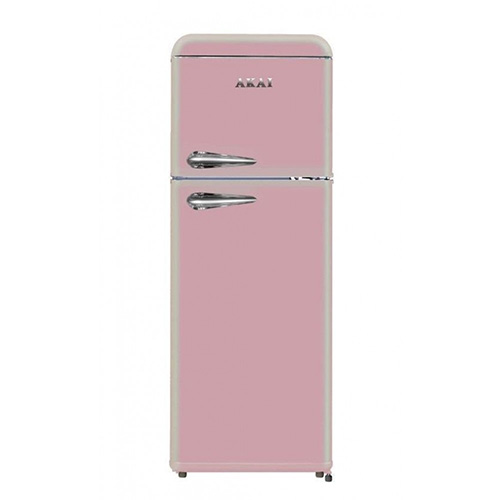 foto del prodotto frigorifero akai doppia porta 240lt pink