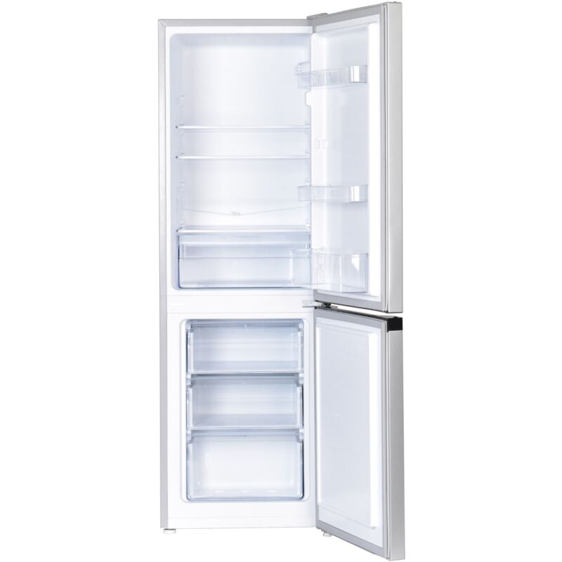 foto del prodotto frigorifero combinato frigo congelatore da libera installazione argento respekta