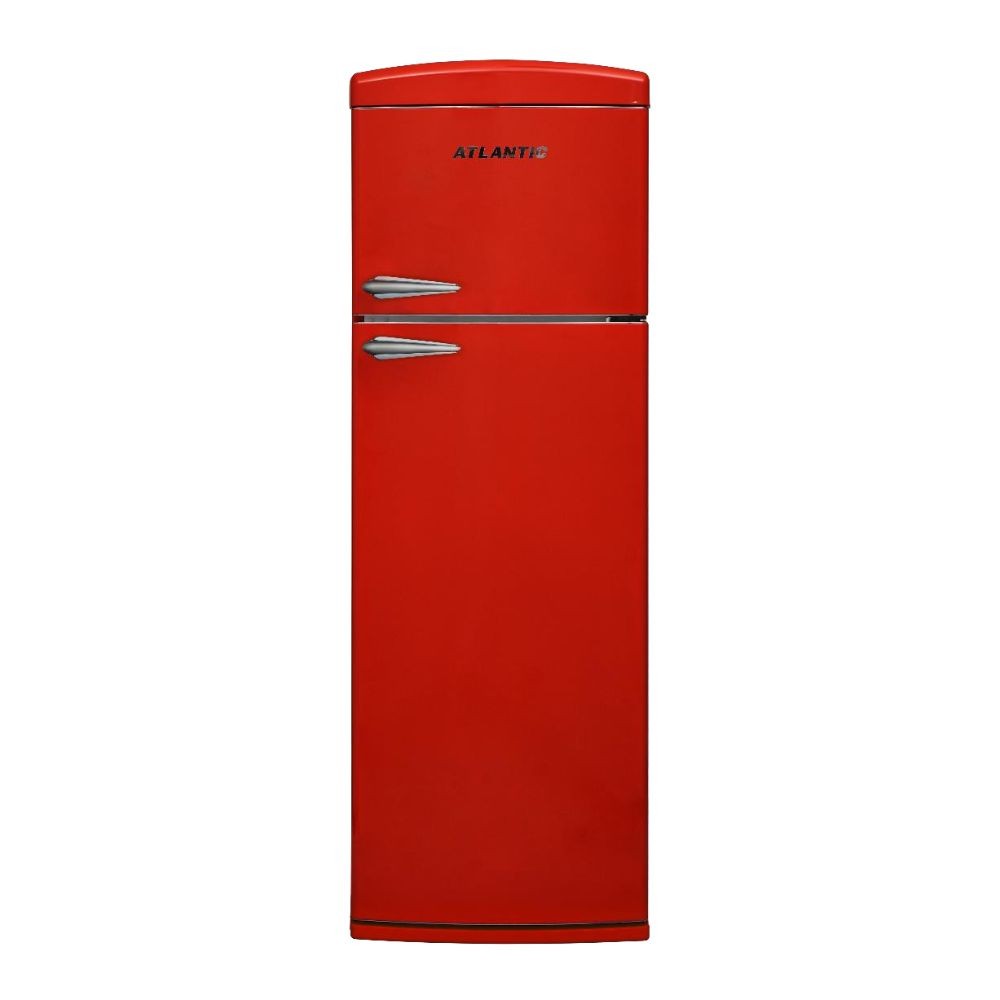foto del prodotto frigorifero doppia porta atlantic atbm346r 311 lt classe f colore rosso retrò