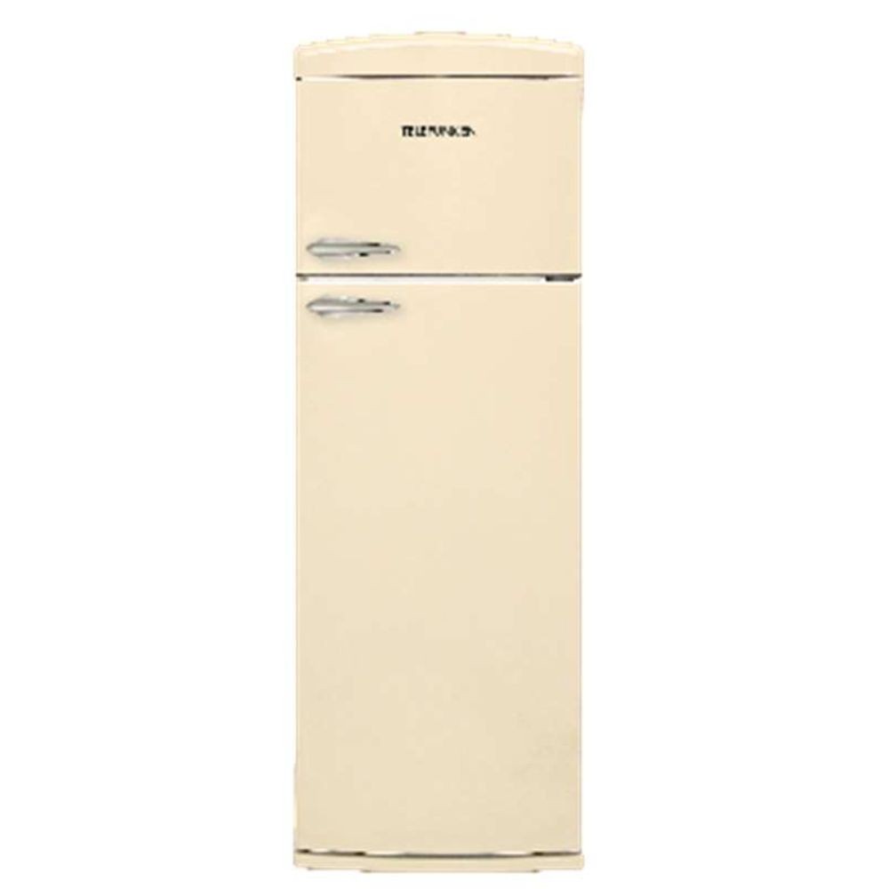 foto del prodotto frigorifero doppia porta telefunken tkbm346bref 311 lt classe f colore beige retrò