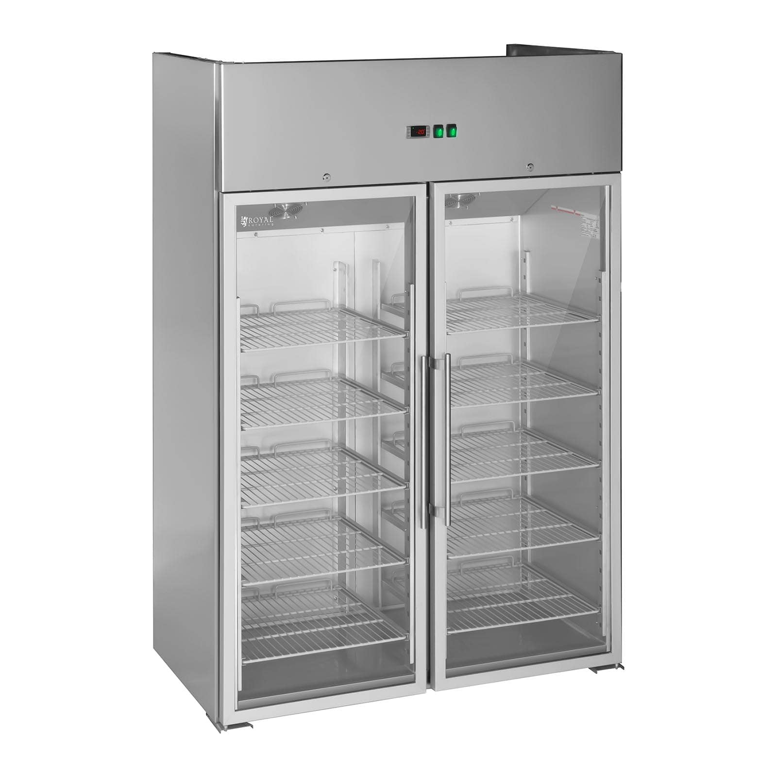 foto del prodotto frigorifero gourmet con due ante in vetro frigorifero professionale 984 litri 14 0005330