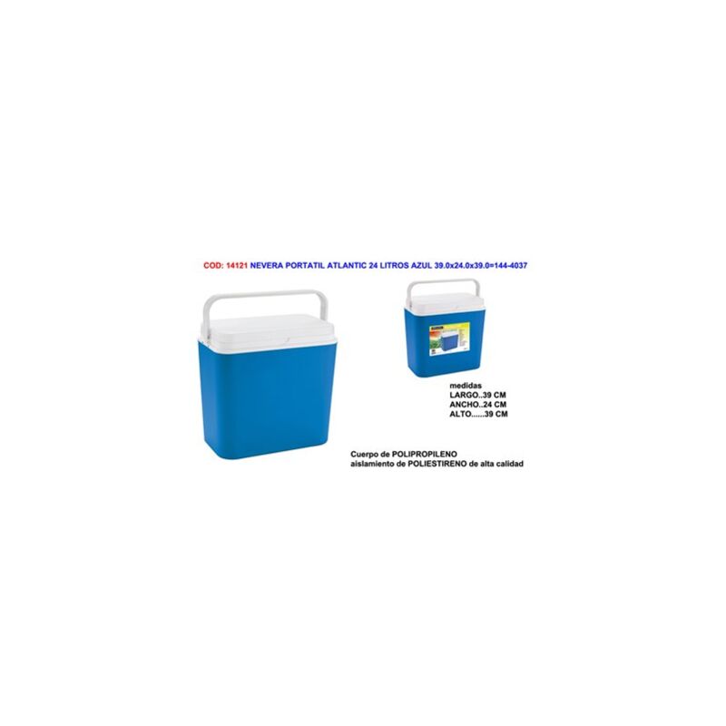 foto del prodotto frigorifero portatile atlantic 24 litri blu 39x24x39 cm 144 4037