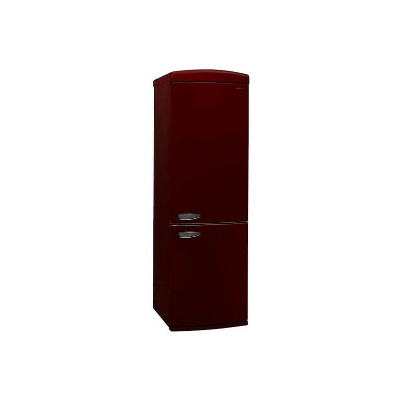 foto del prodotto frigorifero retr total no frost doppia porta combinato bordeaux sharp sj nra10rmxmd eu