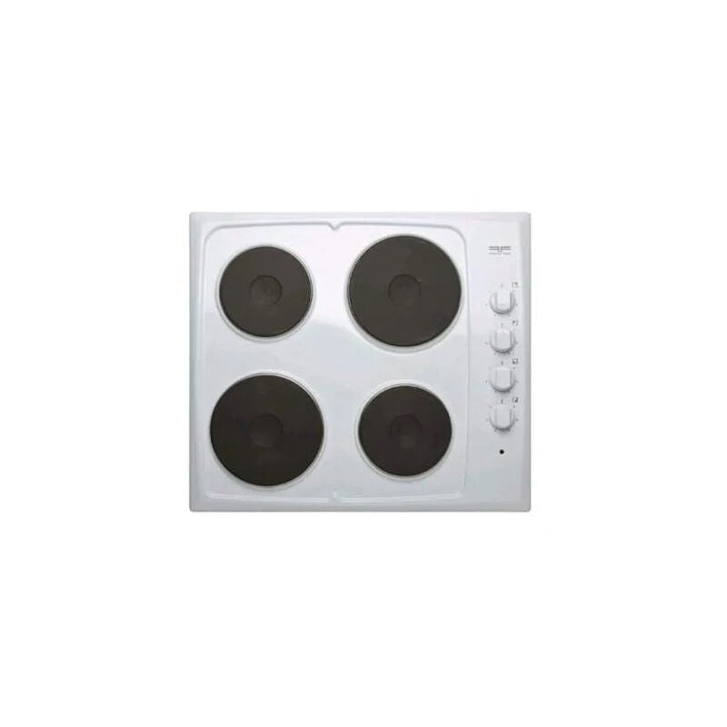 foto del prodotto frionor - piano cottura elettrico, 4 bruciatori, bianco, 580x510mm