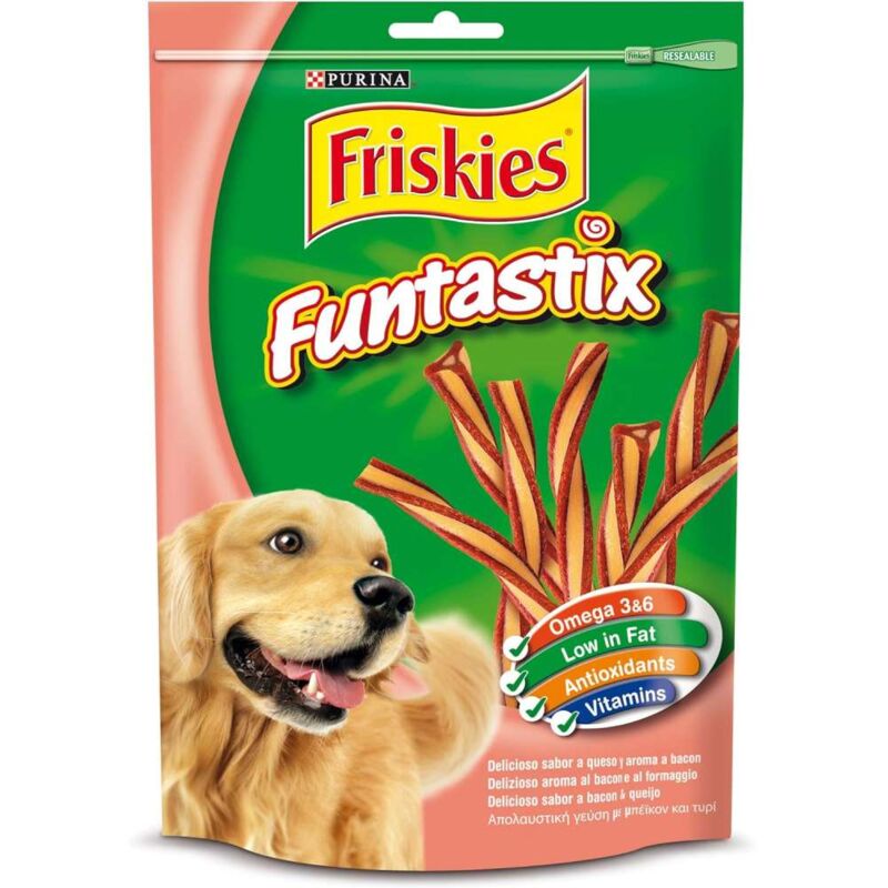 foto del prodotto friskies funtastix 6 snack per cane 175 g