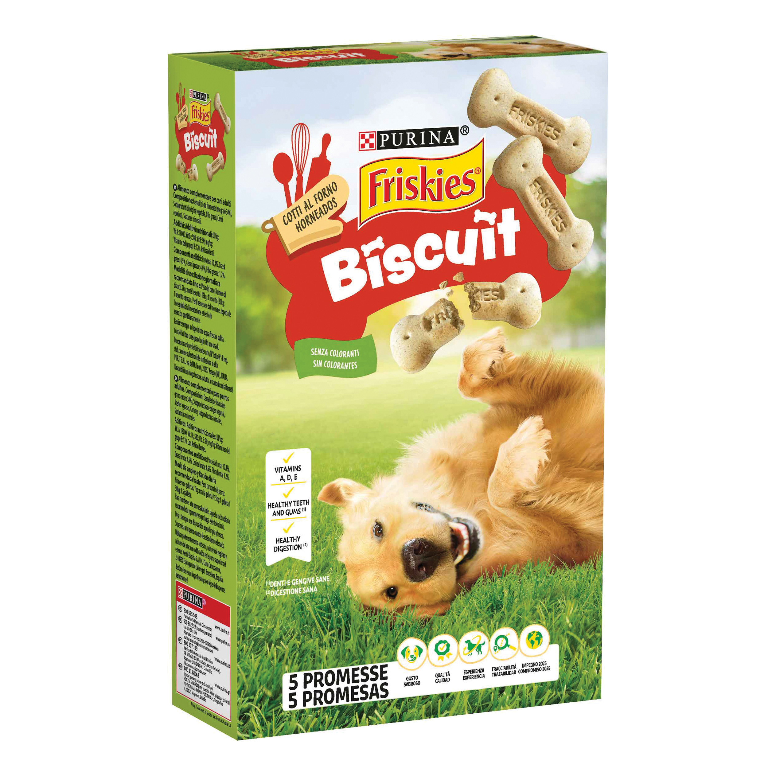 foto del prodotto friskies snack biscuits 650 g