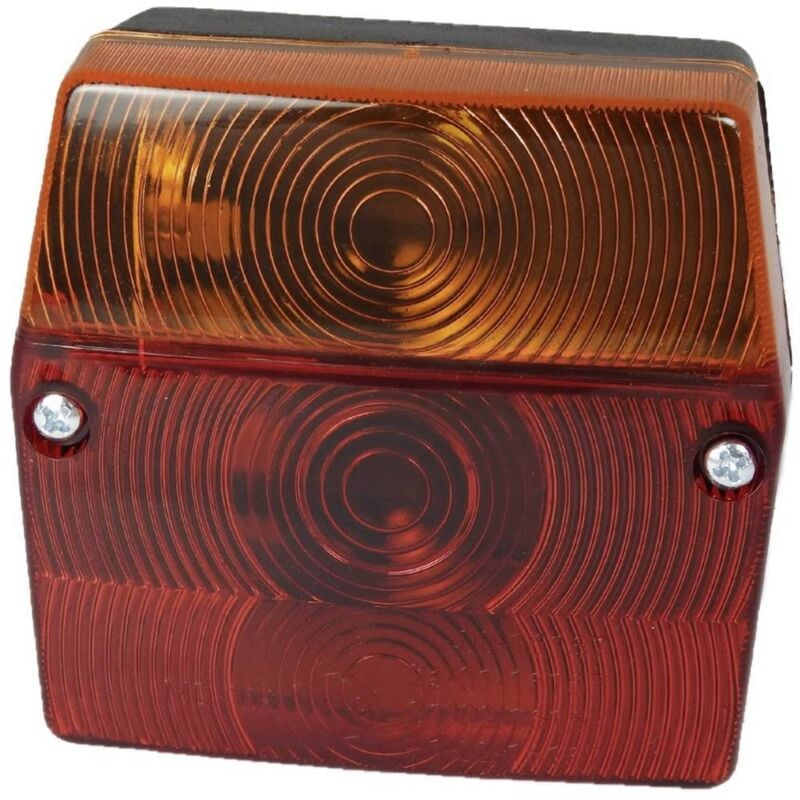 foto del prodotto fristom fanale posteriore per rimorchio connettore da 6,3 mm luce di direzione, luce di stop, fanale posteriore posteri