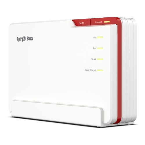 foto del prodotto fritz box 5690 pro international router wireless 2.5 gigabit ethernet tri band 2,4 ghz 5 ghz 6 ghz bianco
