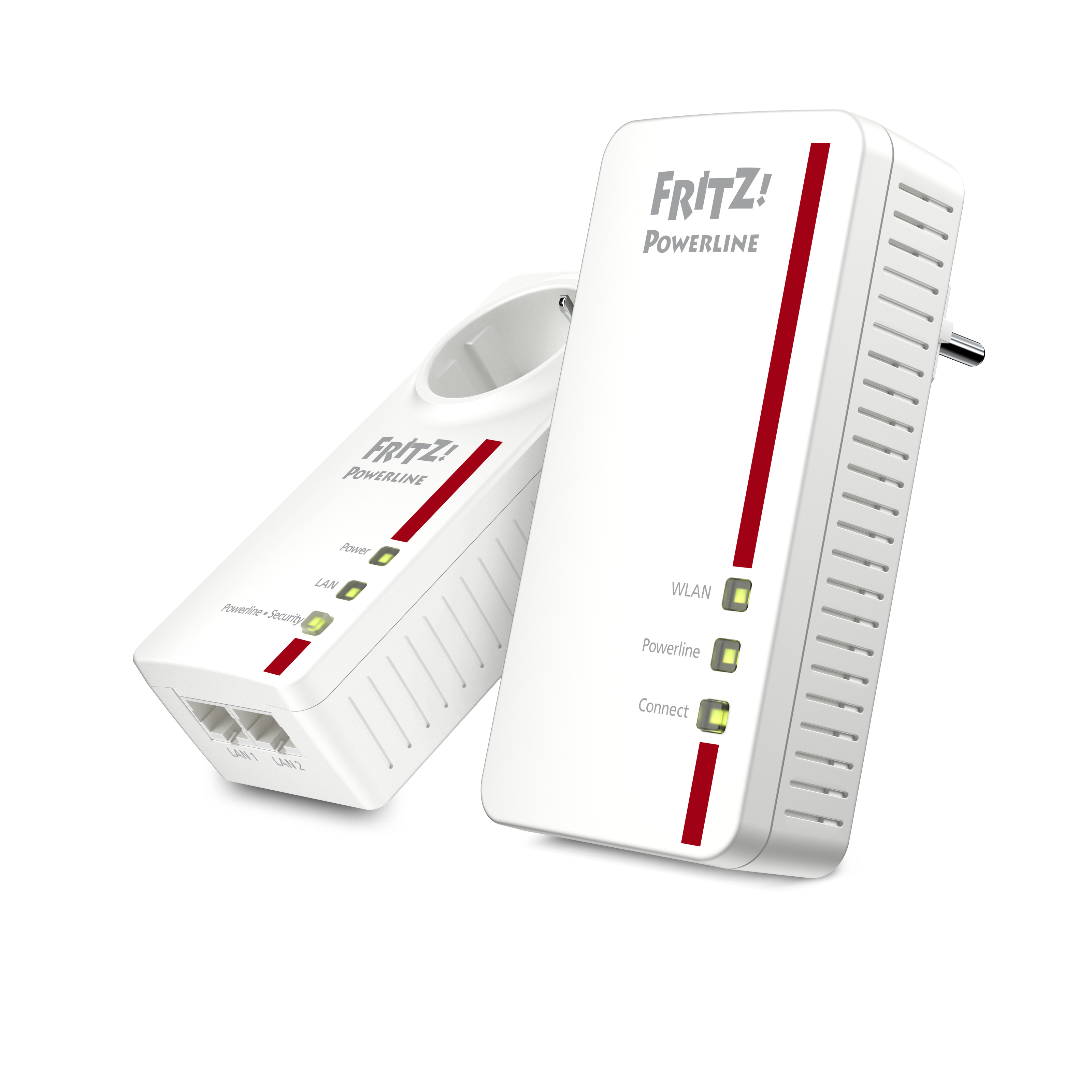 foto del prodotto fritz powerline 1260 wlan set 1200 mbit s collegamento ethernet lan wi fi bianco 2 pz