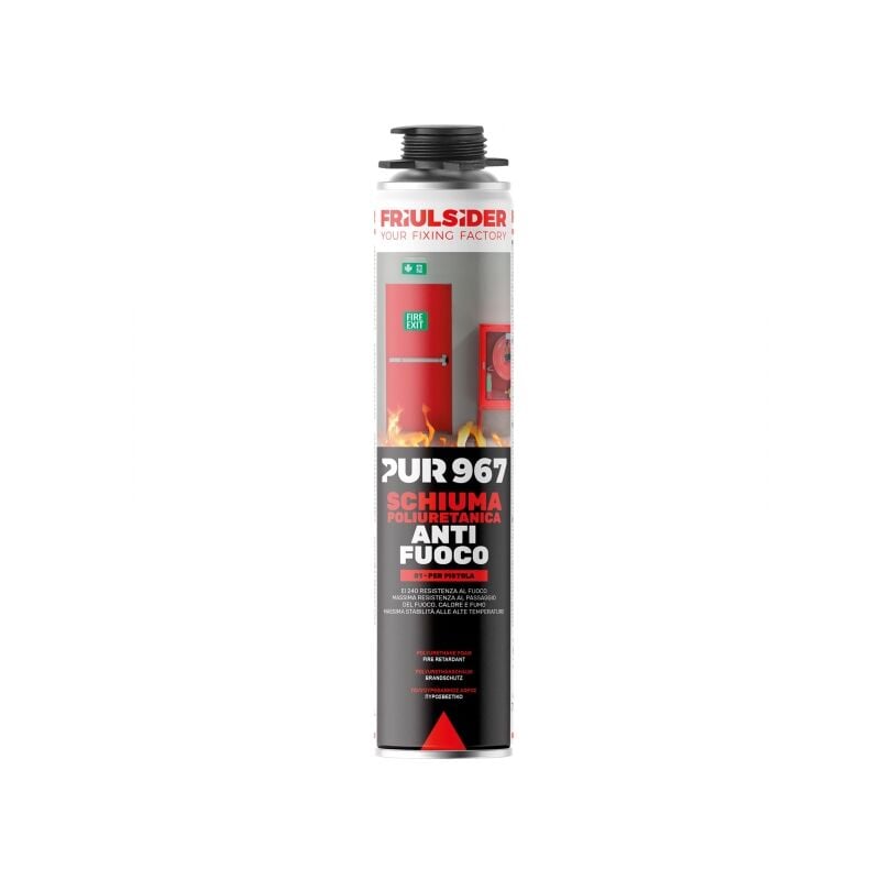 foto del prodotto friulsider schiuma poliuretanica antifuoco pur 967 per pistola 750ml